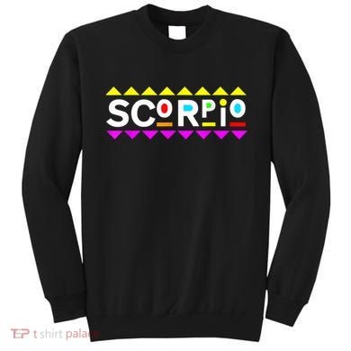 Scorpio Zodiac 90s Style Sweatshirt
