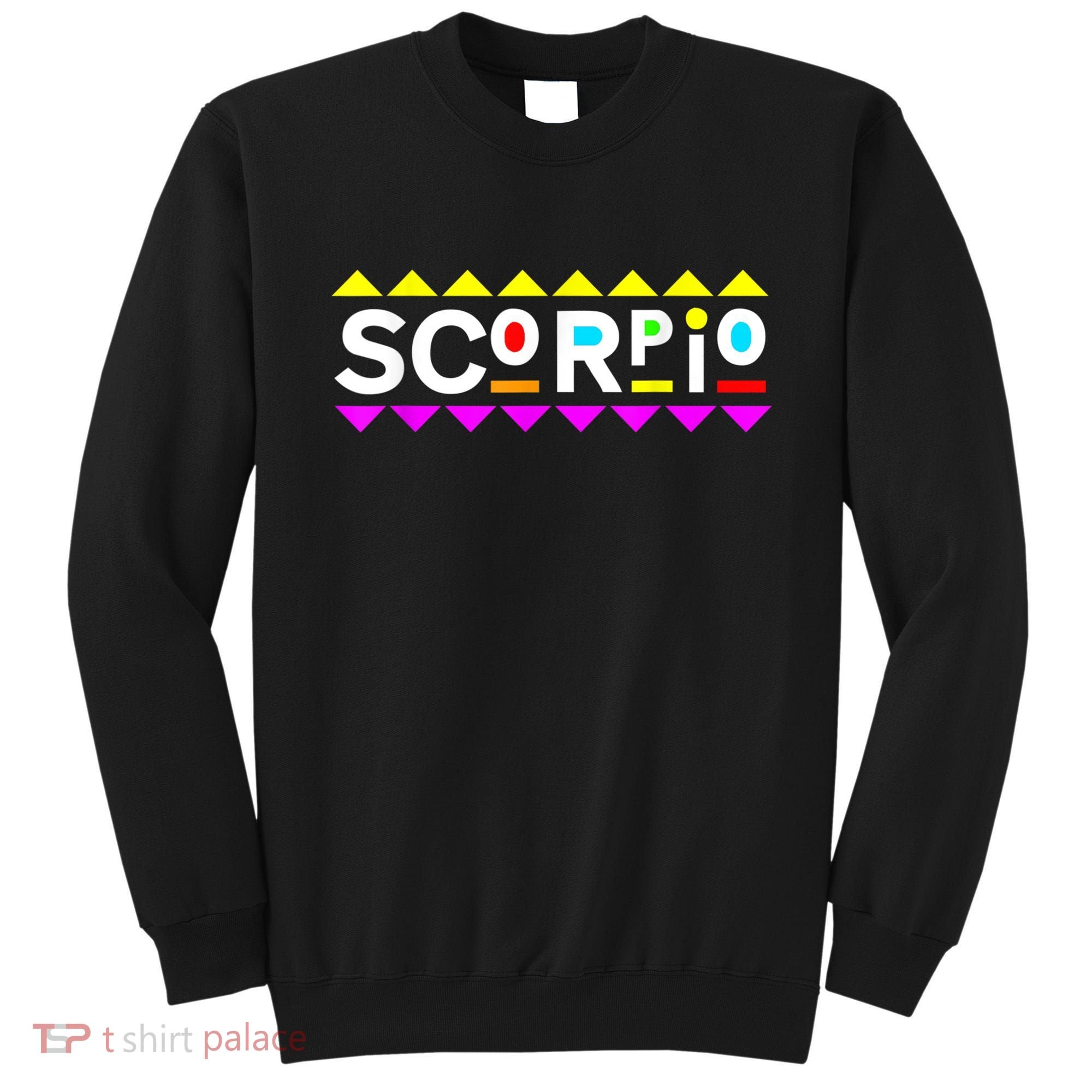 Scorpio Zodiac 90s Style Sweatshirt