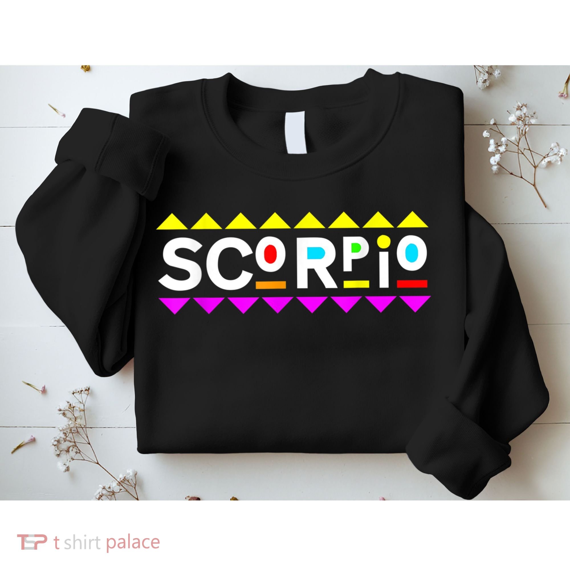 Scorpio Zodiac 90s Style Sweatshirt
