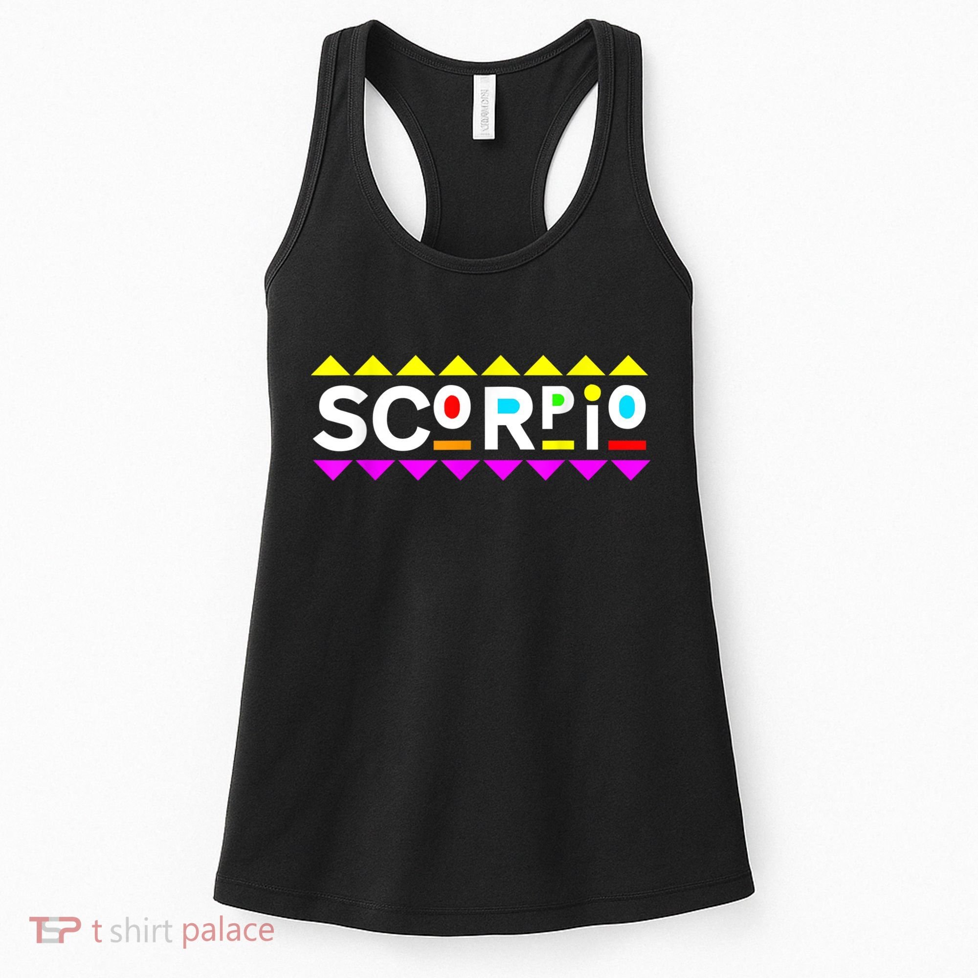 Scorpio Zodiac 90s Style Women's Tank Top