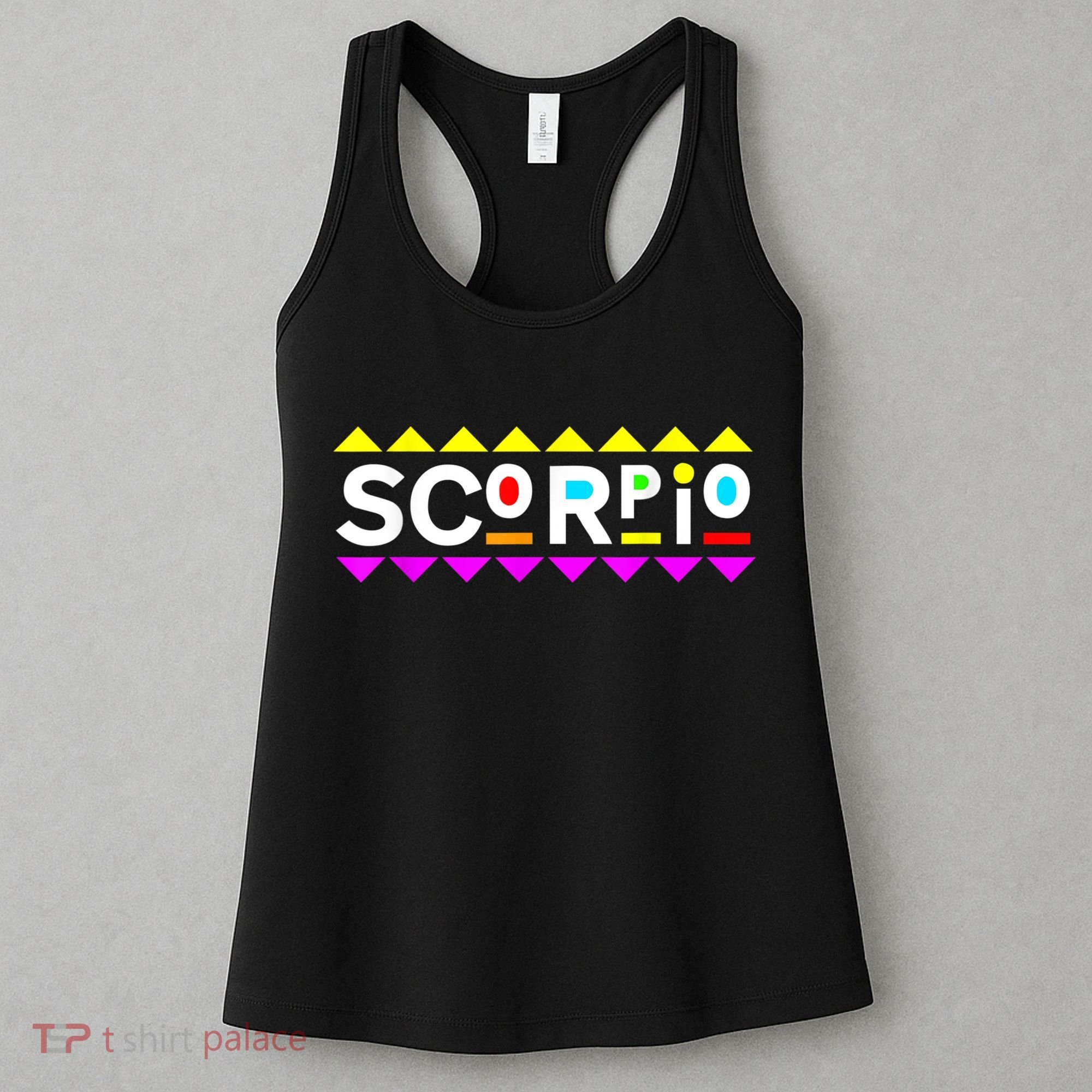Scorpio Zodiac 90s Style Women's Tank Top
