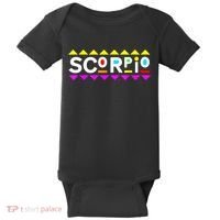 Scorpio Zodiac 90s Style Baby Bodysuit thumb 0