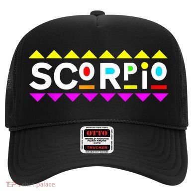 Scorpio Zodiac 90s Style Hat