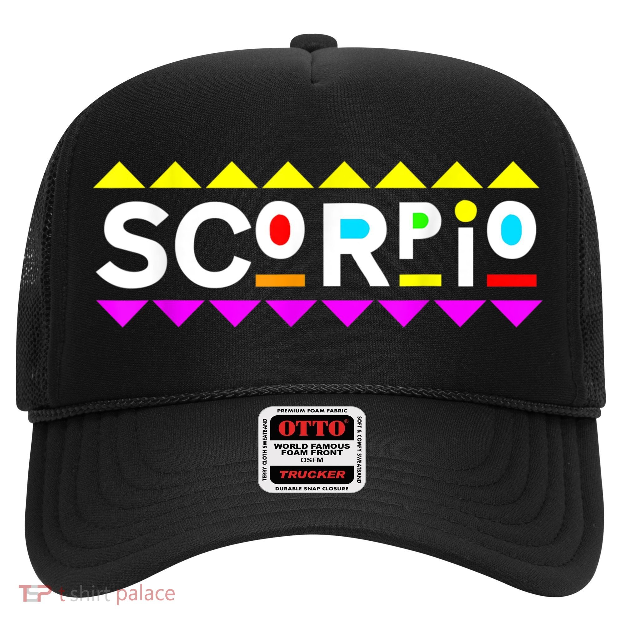 Scorpio Zodiac 90s Style Hat