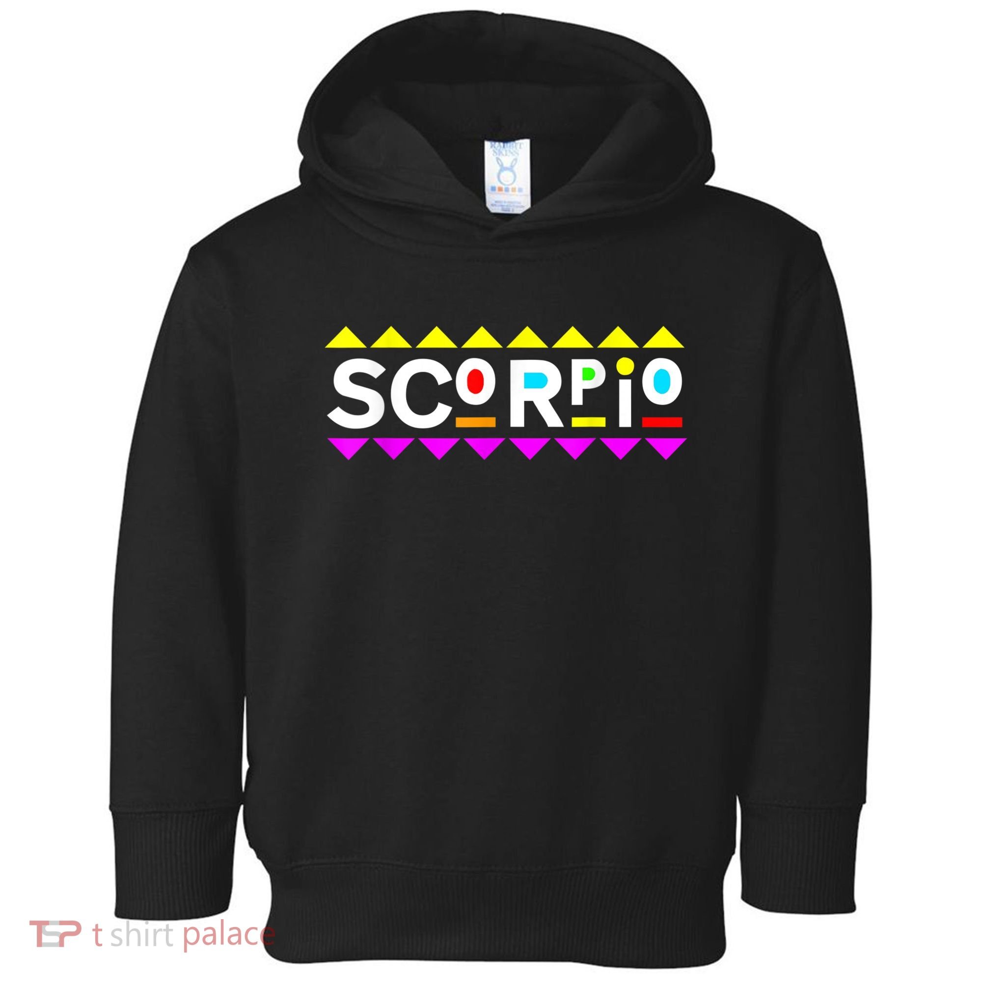 Scorpio Zodiac 90s Style Toddler Hoodie