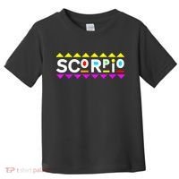 Scorpio Zodiac 90s Style Toddler T-Shirt thumb 0
