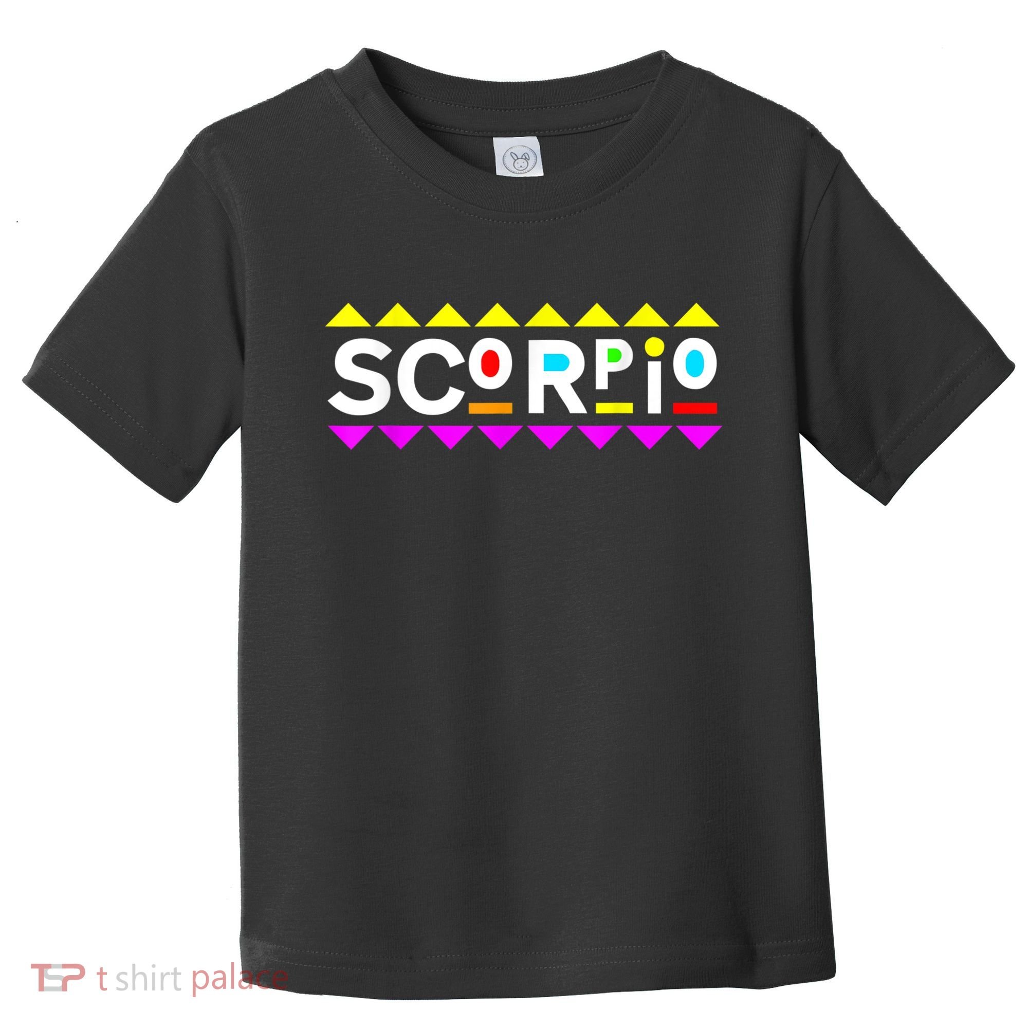 Scorpio Zodiac 90s Style Toddler T-Shirt