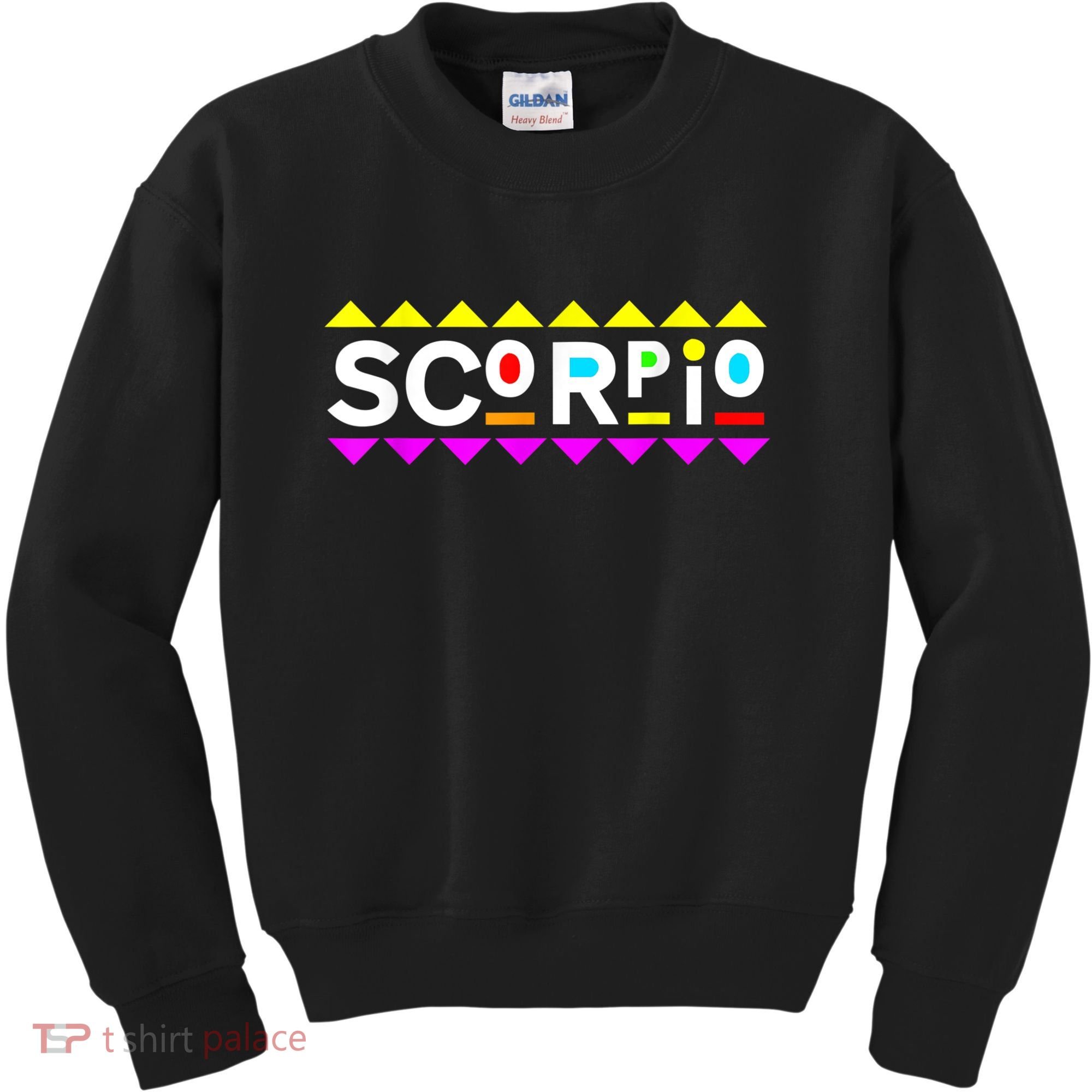 Scorpio Zodiac 90s Style Kids Sweatshirt