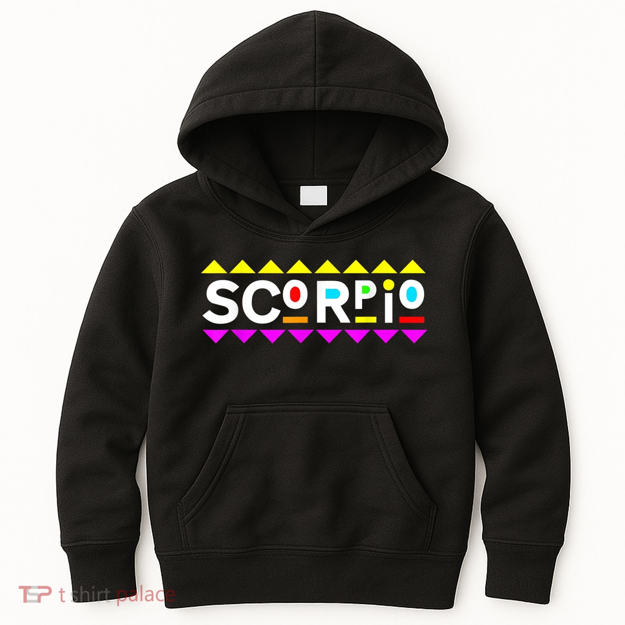 Scorpio Zodiac 90s Style Kids Hoodie