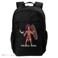 Shaka Zulu African Warrior Leader African King Juneteenth Gift Backpack thumb 0
