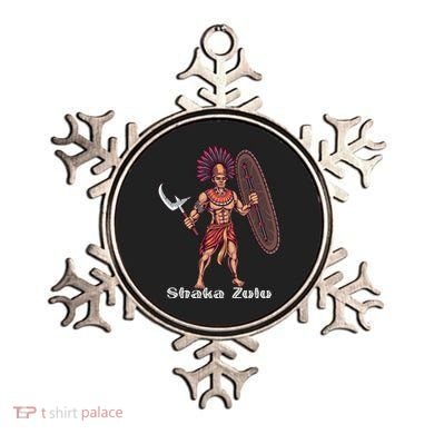 Shaka Zulu African Warrior Leader African King Juneteenth Gift Ornament