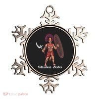 Shaka Zulu African Warrior Leader African King Juneteenth Gift Ornament thumb 0