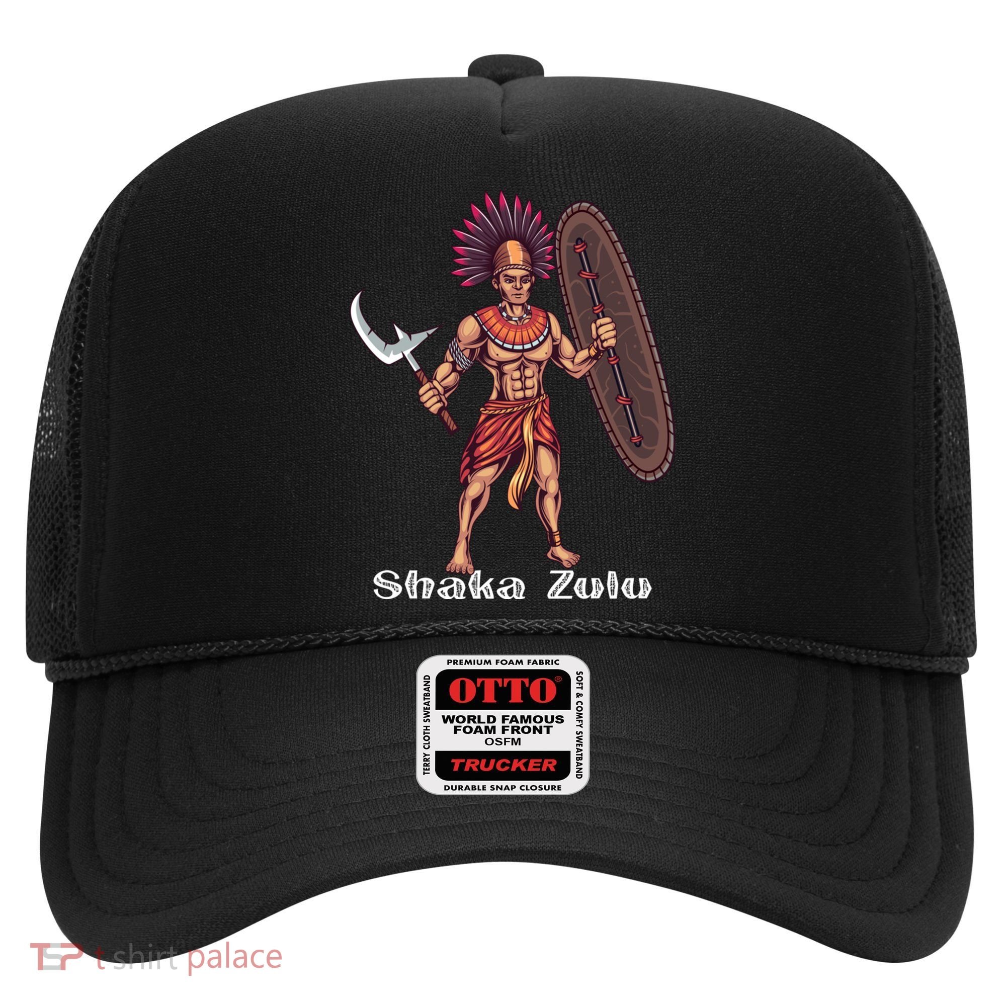 Shaka Zulu African Warrior Leader African King Juneteenth Gift Hat