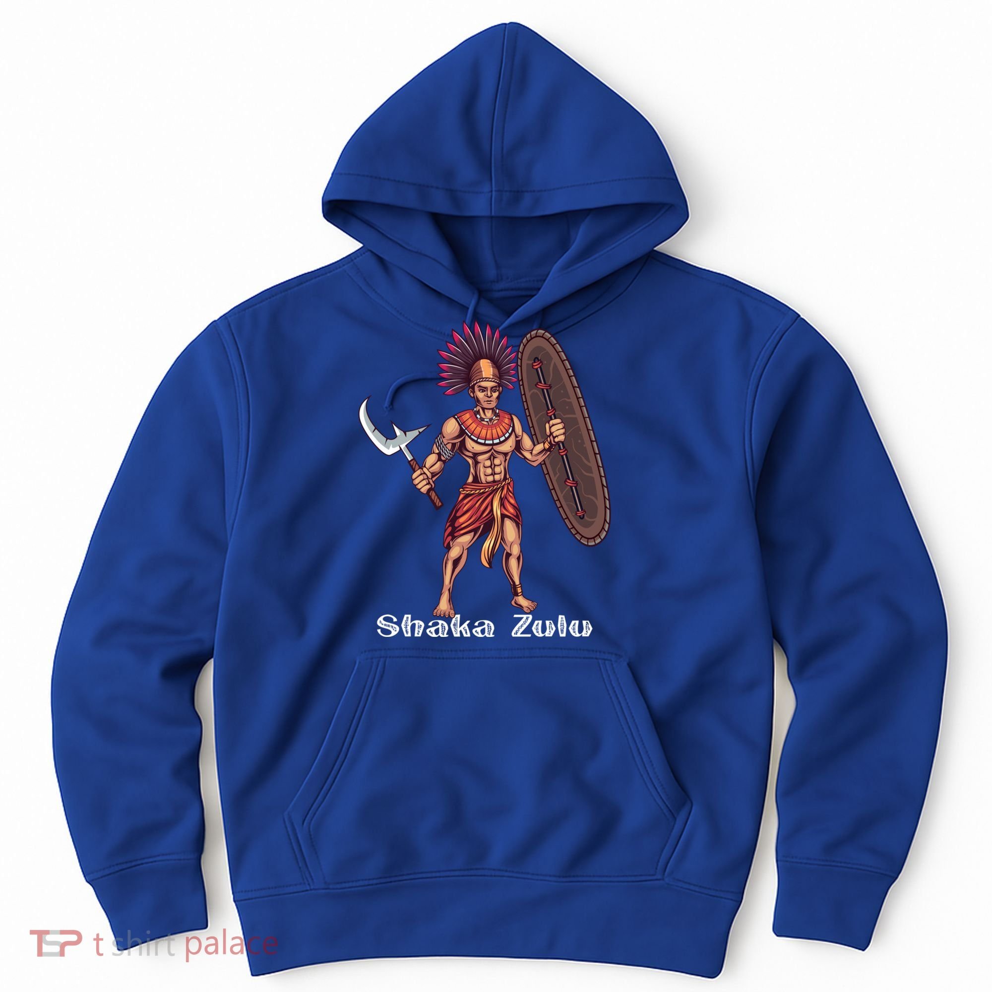 Shaka Zulu African Warrior Leader African King Juneteenth Gift Hoodie