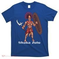 Shaka Zulu African Warrior Leader African King Juneteenth Gift T-Shirt thumb 0