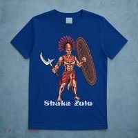 Shaka Zulu African Warrior Leader African King Juneteenth Gift T-Shirt thumb 5