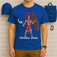 Shaka Zulu African Warrior Leader African King Juneteenth Gift T-Shirt thumb 6