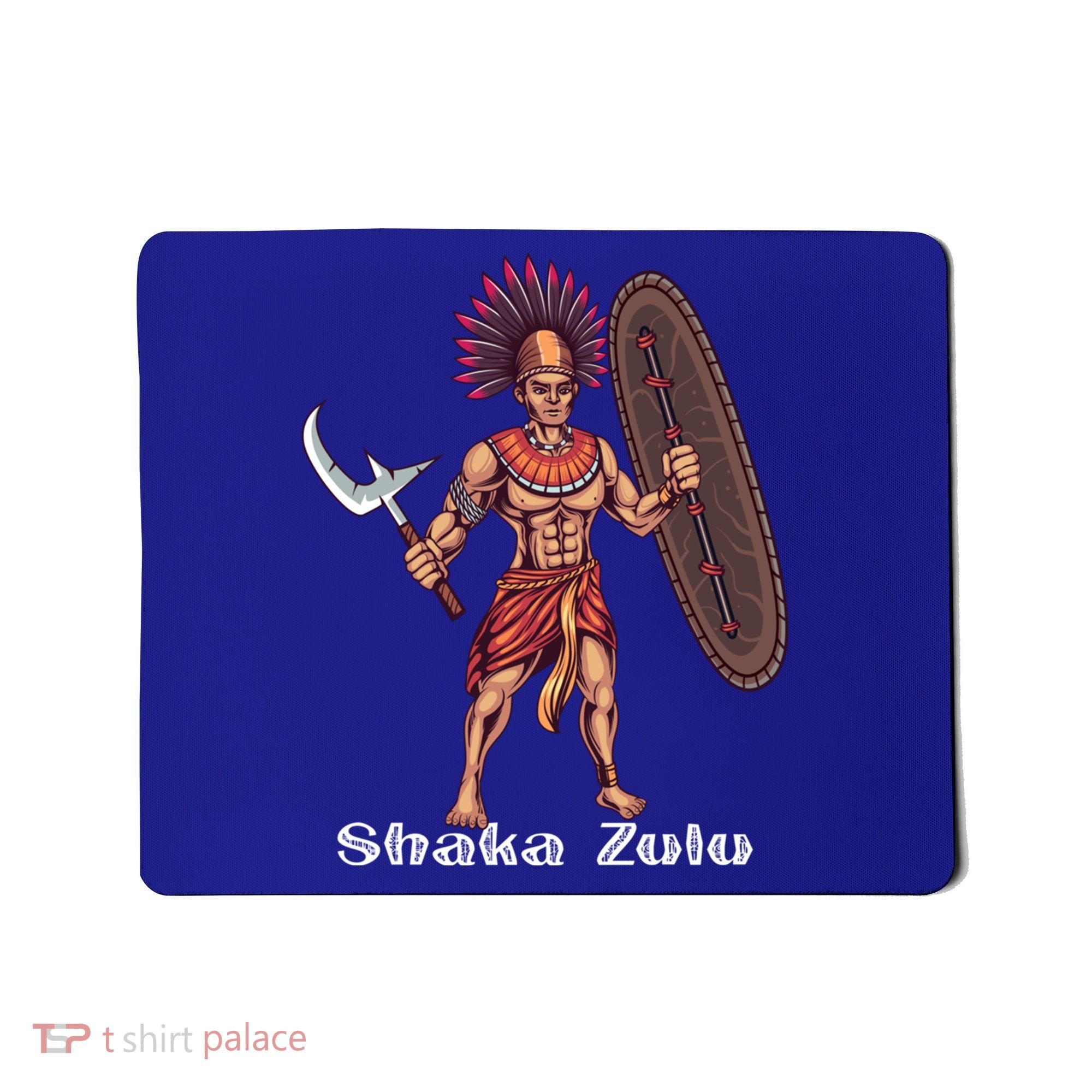 Shaka Zulu African Warrior Leader African King Juneteenth Gift Mousepad