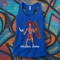 Shaka Zulu African Warrior Leader African King Juneteenth Gift Women's Tank Top thumb 3