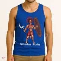 Shaka Zulu African Warrior Leader African King Juneteenth Gift Tank Top thumb 3