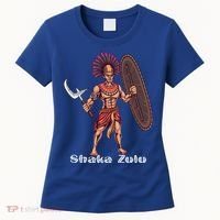 Shaka Zulu African Warrior Leader African King Juneteenth Gift Women's T-Shirt thumb 0