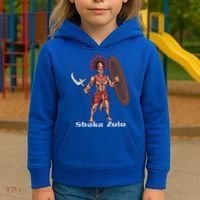 Shaka Zulu African Warrior Leader African King Juneteenth Gift Kids Hoodie thumb 3