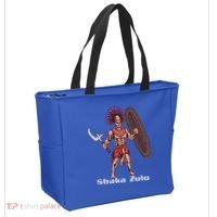 Shaka Zulu African Warrior Leader African King Juneteenth Gift Tote Bag thumb 2