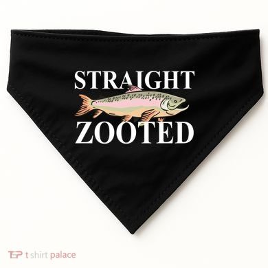 Straight Zooted Fish USA-Made Doggie Bandana