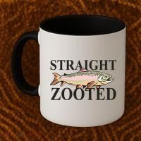 Straight Zooted Fish Coffee Mug thumb 2