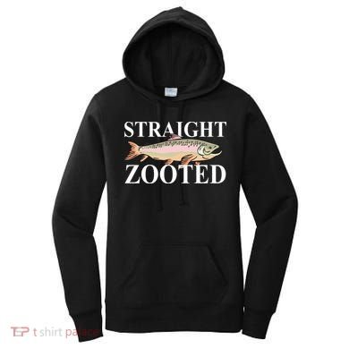 Straight Zooted Fish Women's Hoodie