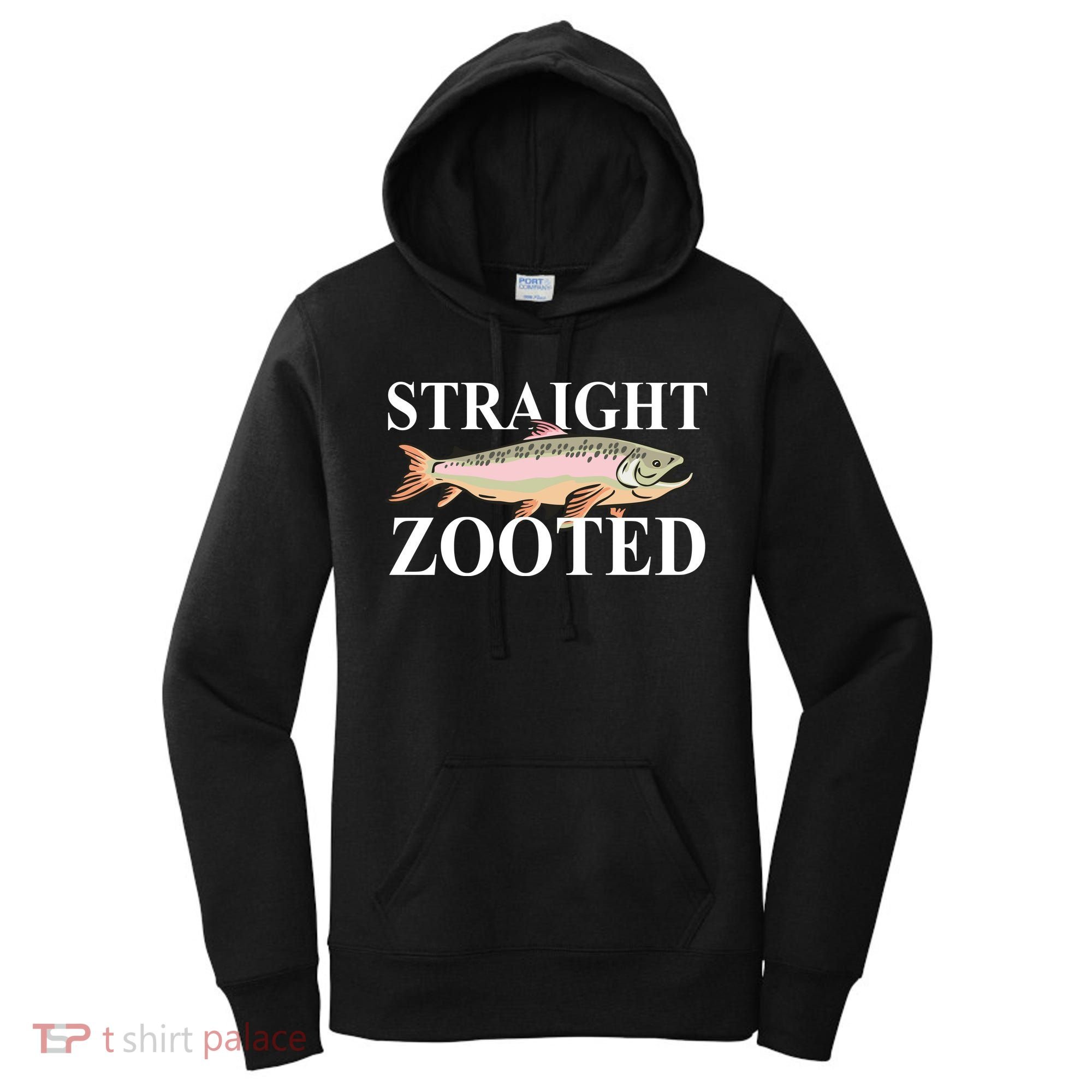 Straight Zooted Fish Women's Hoodie