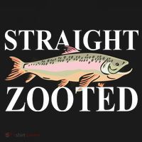 Straight Zooted Fish Ornament thumb 1