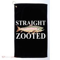 Straight Zooted Fish Golf Towel thumb 0