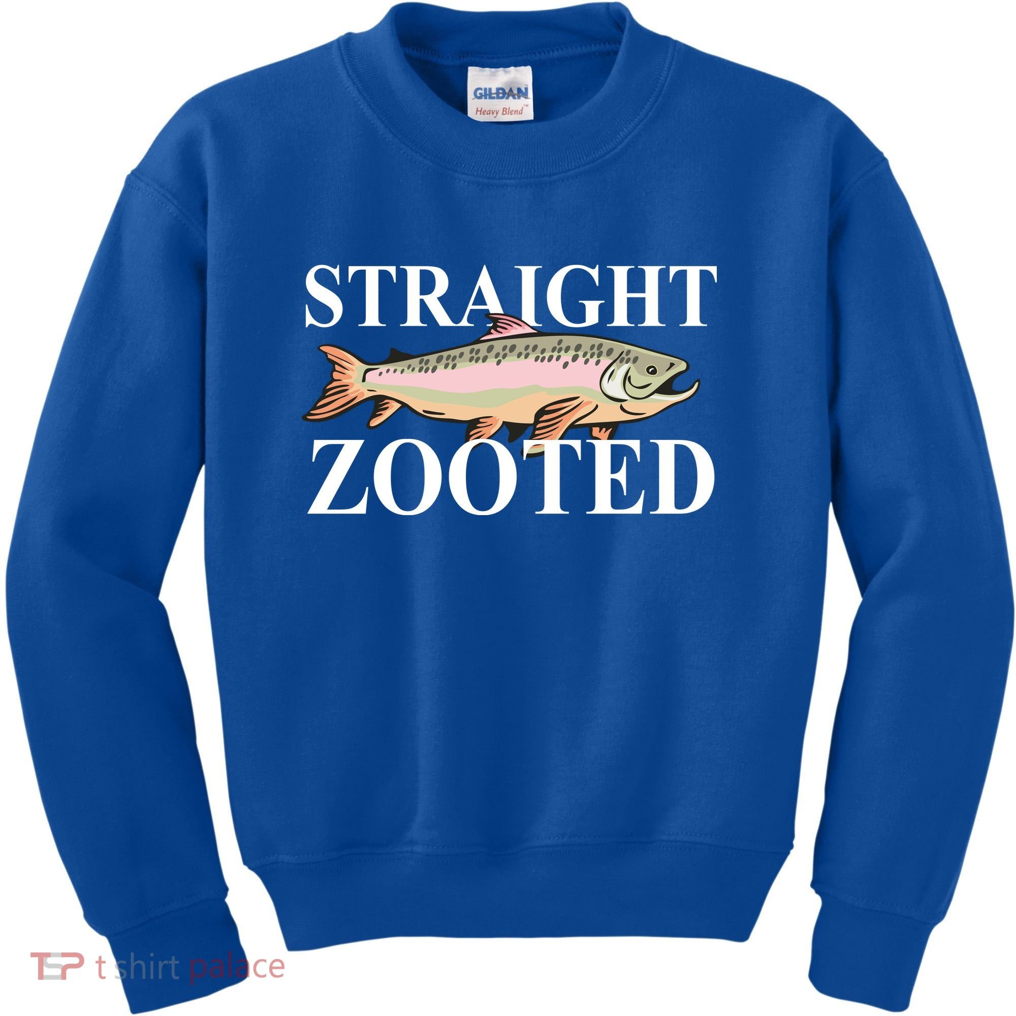 Straight Zooted Fish Kids Sweatshirt