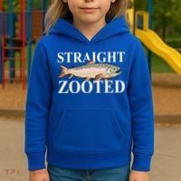 Straight Zooted Fish Kids Hoodie thumb 3