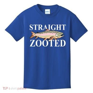 Straight Zooted Fish Kids T-Shirt