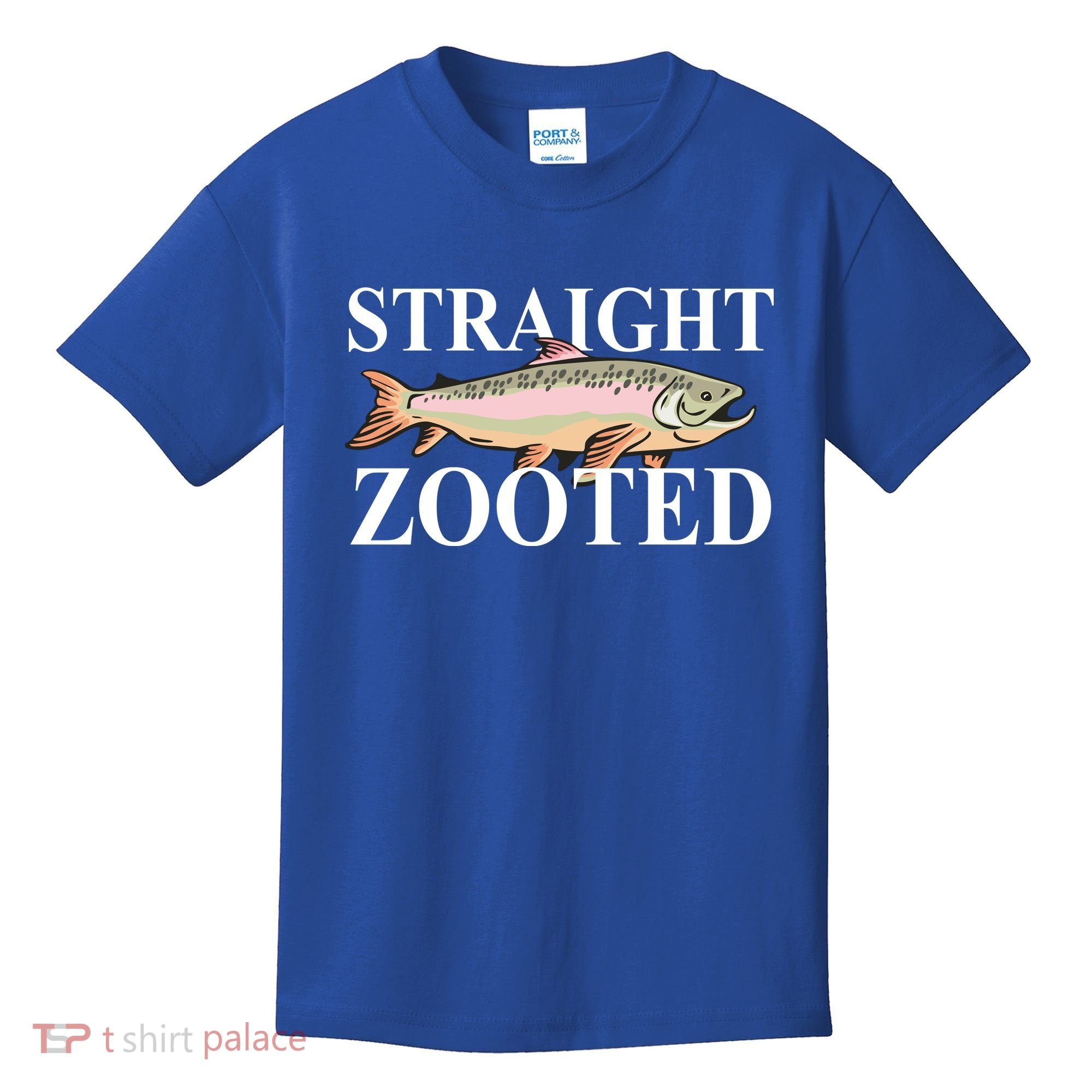 Straight Zooted Fish Kids T-Shirt