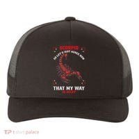 Scorpio Zodiac My Way Is Best October November Birthday Yupoong Adult 5-Panel Trucker Hat thumb 0
