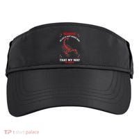 Scorpio Zodiac My Way Is Best October November Birthday Adult Drive Performance Visor thumb 0