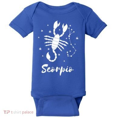 Scorpio Zodiac Sign Gift Baby Bodysuit