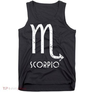 Scorpio Zodiac Sign October November Birthday Gift Tank Top