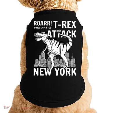 T-Rex Attacks New York Doggie Tank