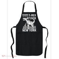 T-Rex Attacks New York Apron thumb 0