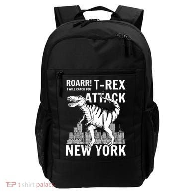 T-Rex Attacks New York Backpack