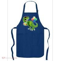 T-Rex Autism Awareness Puzzle Dinosaur  Apron thumb 0