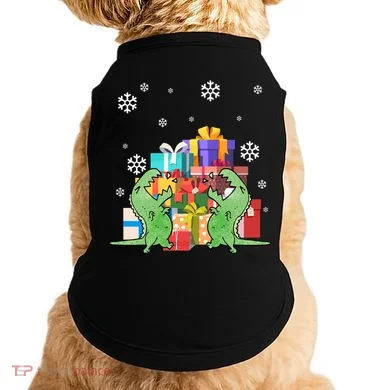 T-Rex Christmas Doggie Tank