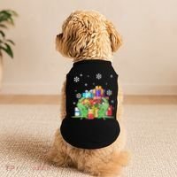 T-Rex Christmas Doggie Tank thumb 2