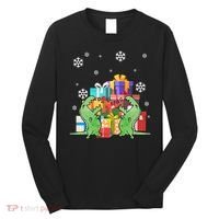 T-Rex Christmas Long Sleeve Shirt thumb 0