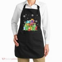T-Rex Christmas Apron thumb 2