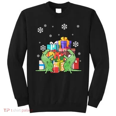 T-Rex Christmas Sweatshirt